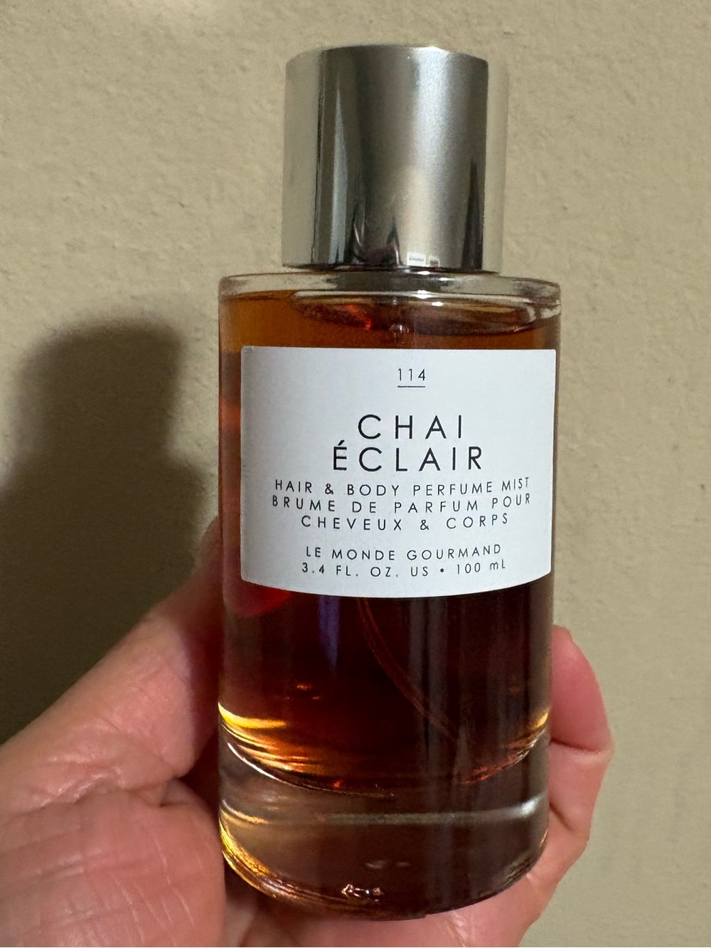 LE MONDE GOURMAND Chai Éclair Hair & Body Perfume Mist - Brand New Never Used